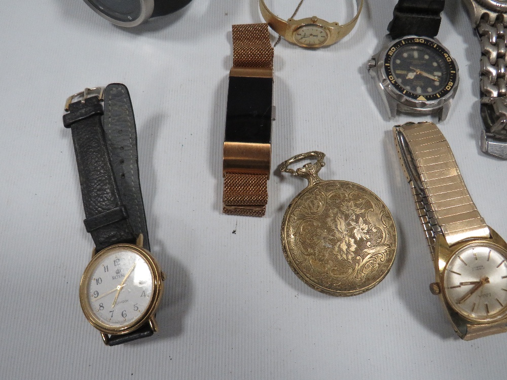 A SELECTION OF WRIST AND POCKET WATCHES A/F - Image 5 of 6