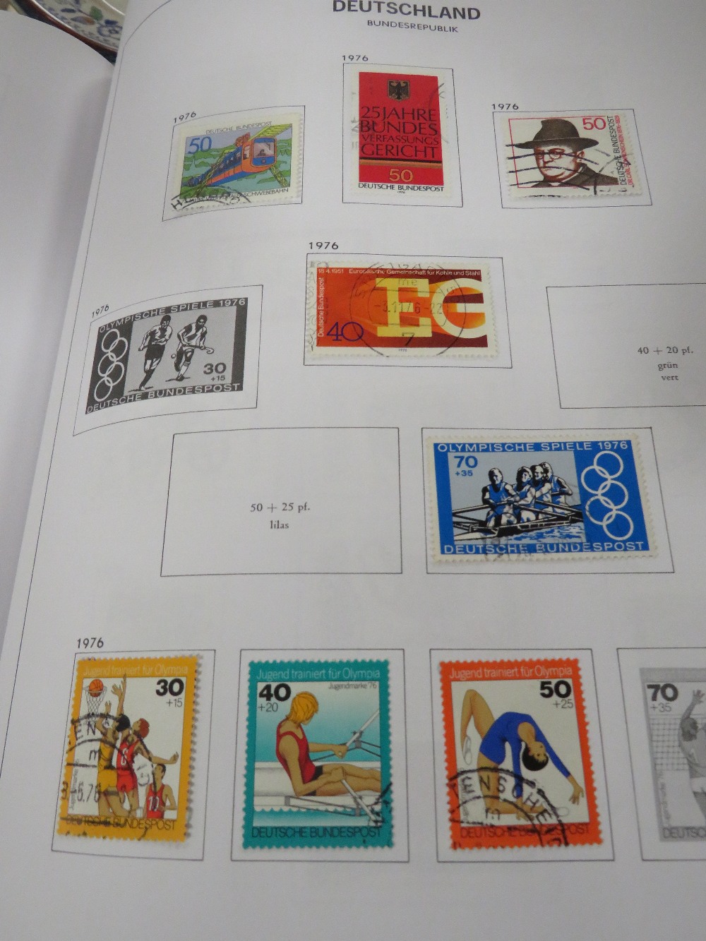 TWO TRAYS OF STAMP COLLECTIONS , ALL PERIODS TO INCLUDE GERMAN EXAMPLES - Image 7 of 7