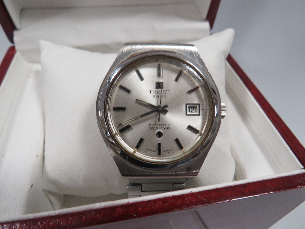 A BOXED TISSOT AUTOMATIC CSTAR WATCH - Image 2 of 3