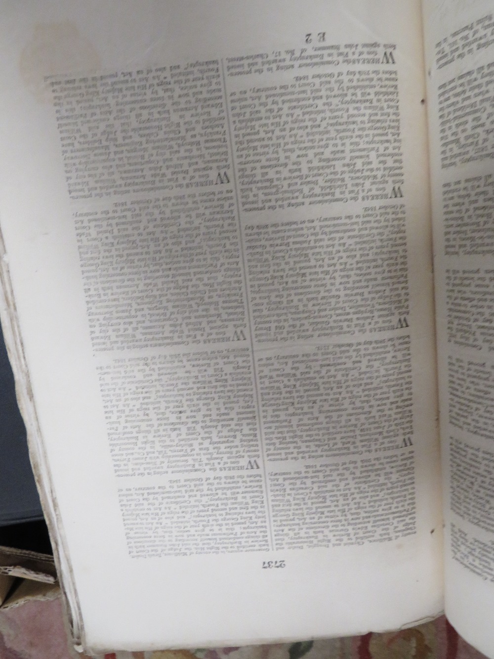 LONDON GAZETTE 1829 AND 1842, FIVE BOUND VOLUMES, ROYAL NAVY BOUNTIES PAID TO THE OFFICERS & CREWS - Image 4 of 7