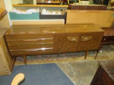 A RETRO SCHREIBER STYLE SIDEBOARD W-184 CM