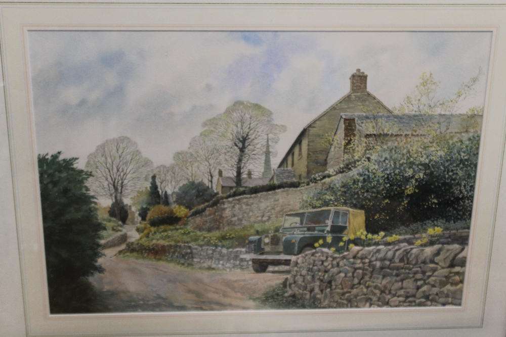 A QUANTITY OF ASSORTED PICTURES TO INCLUDE ADRIAN BROOKES WATERCOLOUR, ADAMSON COASTAL WATERCOLOUR - Bild 5 aus 5