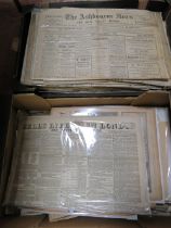 NATIONAL AND PROVINCIAL NEWSPAPERS MANY 19TH CENTURY