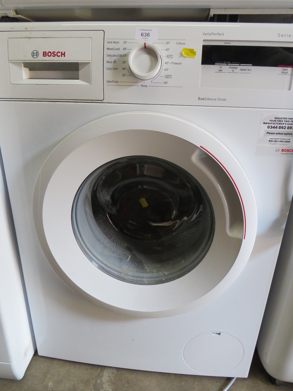 A BOSCH ECO WASHER