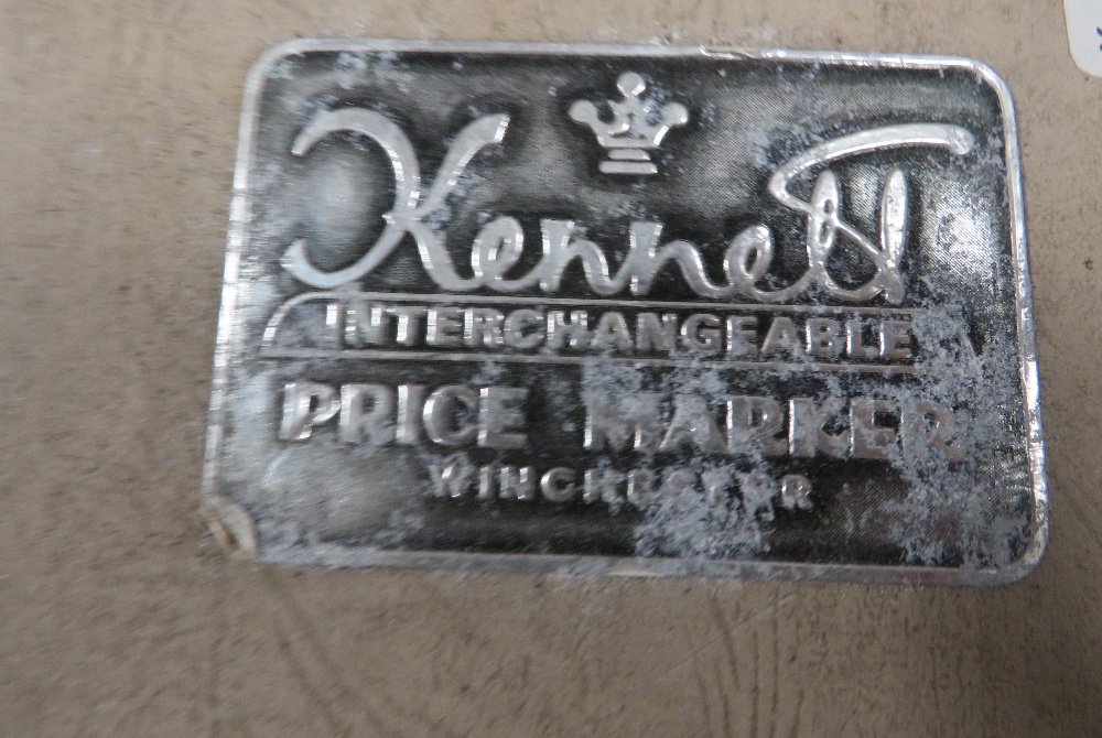 THREE BOXES OF VINTAGE KENNETT INTERCHANGEABLE SHOP PRICE MARKERS - Image 3 of 4