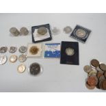 A SMALL QUANTITY OF MODERN BRITISH COLLECTORS COINS