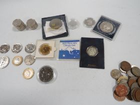 A SMALL QUANTITY OF MODERN BRITISH COLLECTORS COINS