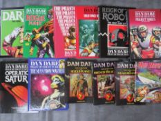 EIGHT DIFFERENT DAN DARE DEUXE COLLECTORS EDITION COMIC BOOKS, to include Rogue Planer, Solid