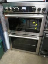 A HOTPOINT CANNON ELECTRIC COOKER