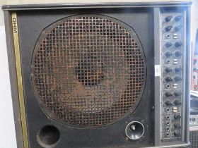 AN OHM DISCO AMP SPEAKER WITH BUILT IN AMP