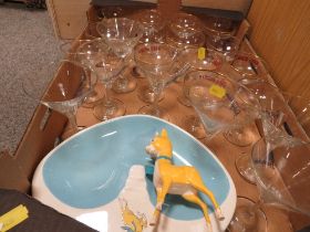 A QUANTITY OF BABYCHAM COLLECTABLE'S ETC TO INCLUDES GLASSES, CERAMIC BOWL AND PLASTIC MODEL A/F