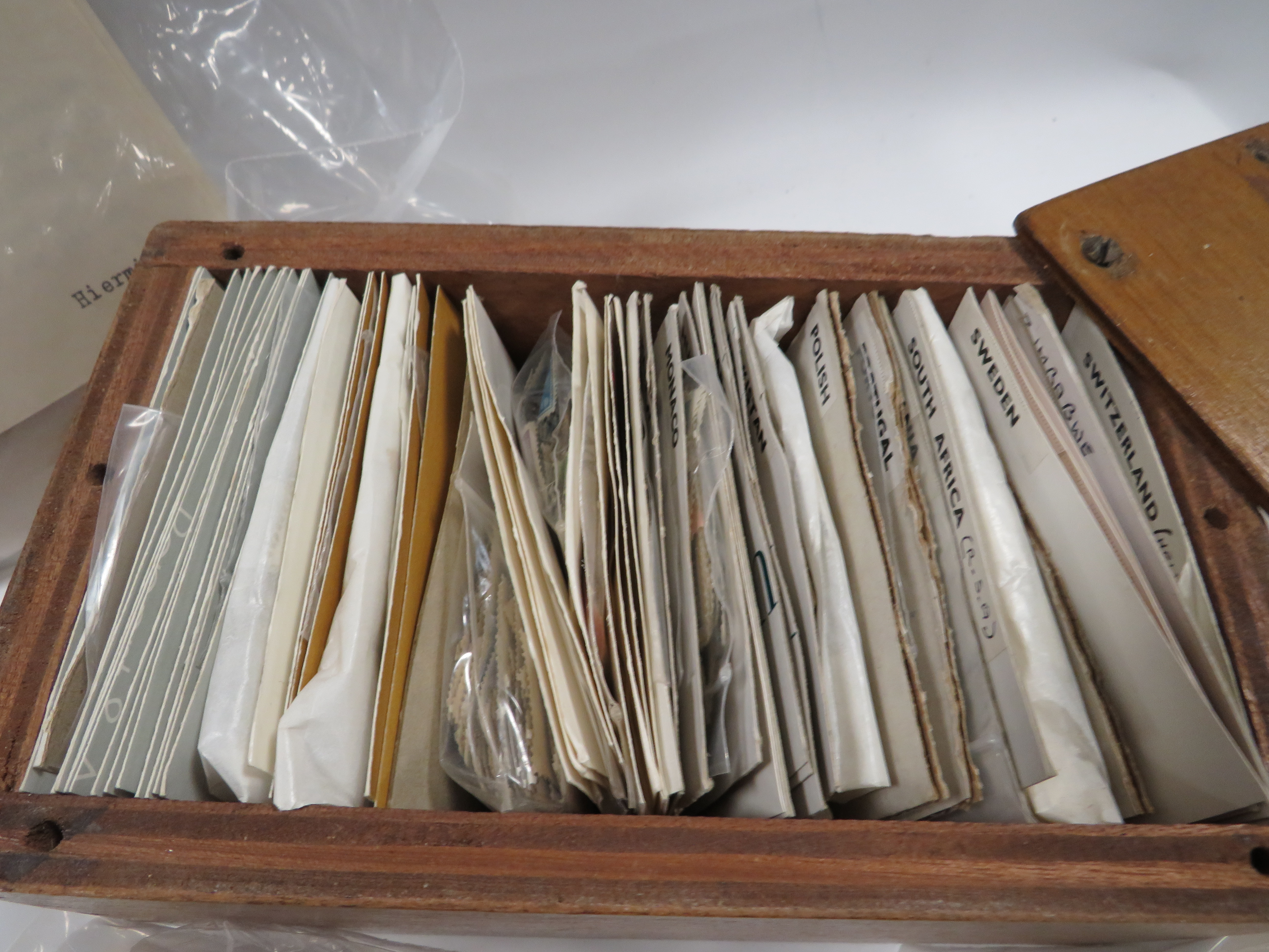 A BOX CONTAINING STAMPS, PAPERWORK AND DOCUMENTS TO INCLUDE GERMAN MILITARY EXAMPLES - Image 4 of 6