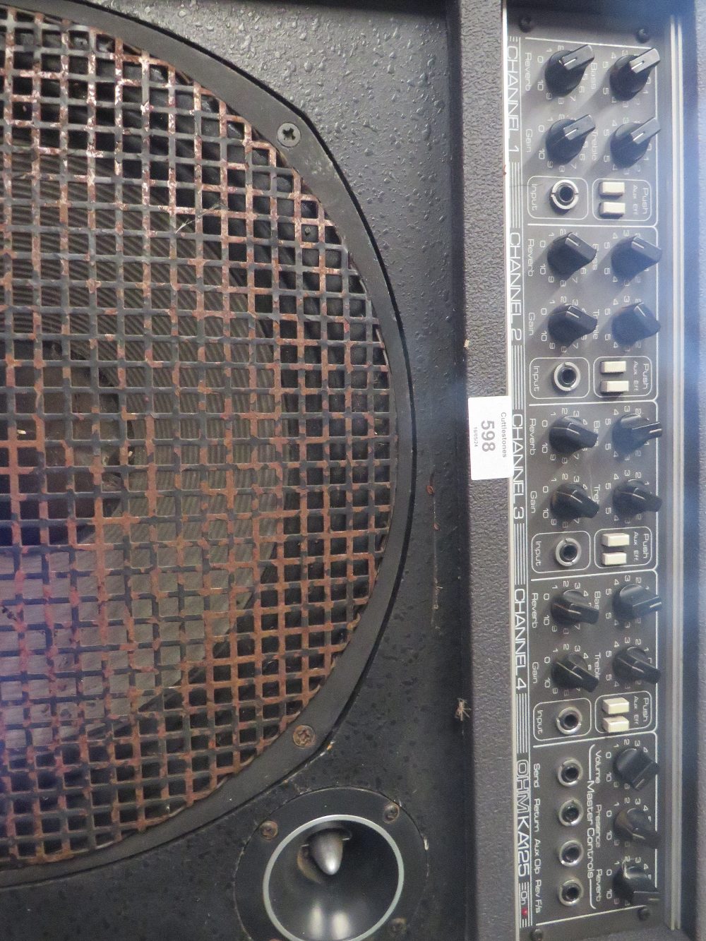 AN OHM DISCO AMP SPEAKER WITH BUILT IN AMP - Image 2 of 2