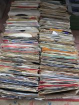 OVER FOUR HUNDRED SINGLES MAINLY FROM THE 1960'S 70'S 80'S AND 90'S