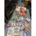FOUR TRAYS OF ASSORTED BOXED/UNBOXED LILLIPUT LANE ETC (CONTENTS NOT CHECKED )TOGETHER WITH A BOX OF