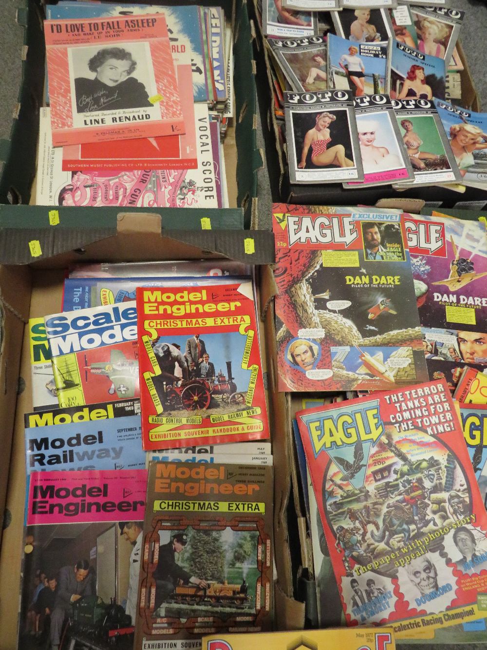 A LARGE QUANTITY OF VINTAGE MAGAZINES TO INCLUDE THE WRITE, PHOTOGRAPH GUIDE TOGETHER WITH TRAYS - Image 3 of 8