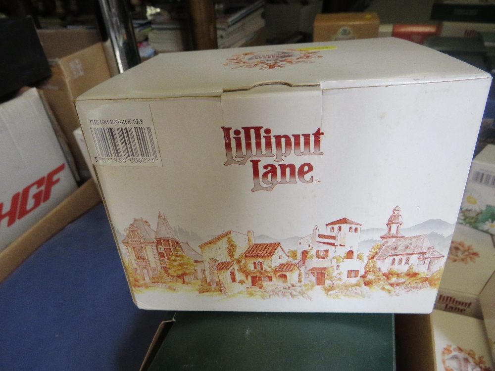 FIVE TRAYS OF ASSORTED BOXED LILLIPUT LANE ETC (CONTENTS NOT CHECKED ) - Image 3 of 10