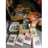 A LARGE QUANTITY OF MOTORING AND AUTOMOBILE RELATED MAGAZINES TO INCLUDE ROLLS ROYCE ENTHUSIASTS