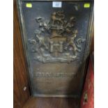 A VINTAGE FIBREGLASS ADVERTISING SIGN FOR ABBEY NATIONAL BUILDING SOCIETY EST 1849