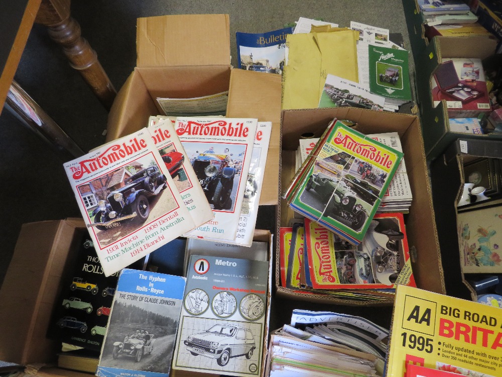 A LARGE QUANTITY OF MOTORING AND AUTOMOBILE RELATED MAGAZINES TO INCLUDE ROLLS ROYCE ENTHUSIASTS - Bild 5 aus 8