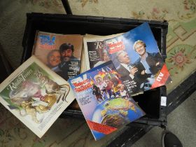 A QUANTITY OF RADIO TIMES MAGAZINES FROM THE EARLY 1980'S ETC