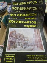 A TRAY OF ASSORTED MIDLANDS INTEREST 1960'S WOLVERHAMPTON MAGAZINES AND BOOKS ETC