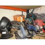 A LARGE QUANTITY OF ELECTRIC POWER TOOLS - A/F (HOUSE CLEARANCE)