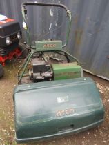 AN ATCO ROYALE B30 CYLINDER LAWN MOWER WITH GRASS BOX