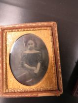 TWO VICTORIAN DAGUERREOTYPE STYLE NYALOGRAPHIC PHOTOGRAPHS
