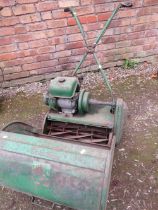 A RANSOMES 20" MARQUIS CYLINDER PETROL LAWN MOWER
