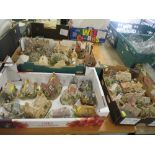 THREE TRAYS OF LILLIPUT LANE COTTAGES MANY A/F