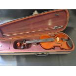 THE ARCADIA VIOLIN BY STENTOR MUSIC CO. ENGLAND - WITH ONE PIECE BACK