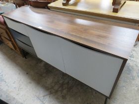 A MODERN COMBINATIONS SIDEBOARD - W 148 CM