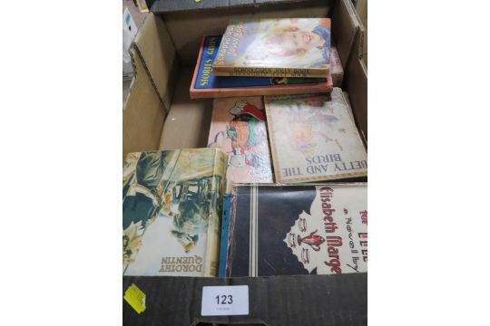 Eighteen vintage books - hardback novels and children collectables to include 2 Dorothy Quentin - Image 1 of 4