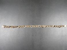 A 375 gold bracelet approx weight 10.8g