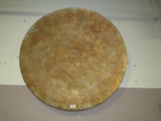 A large modern metal Japanese style wall hanging Dia. 88 cm