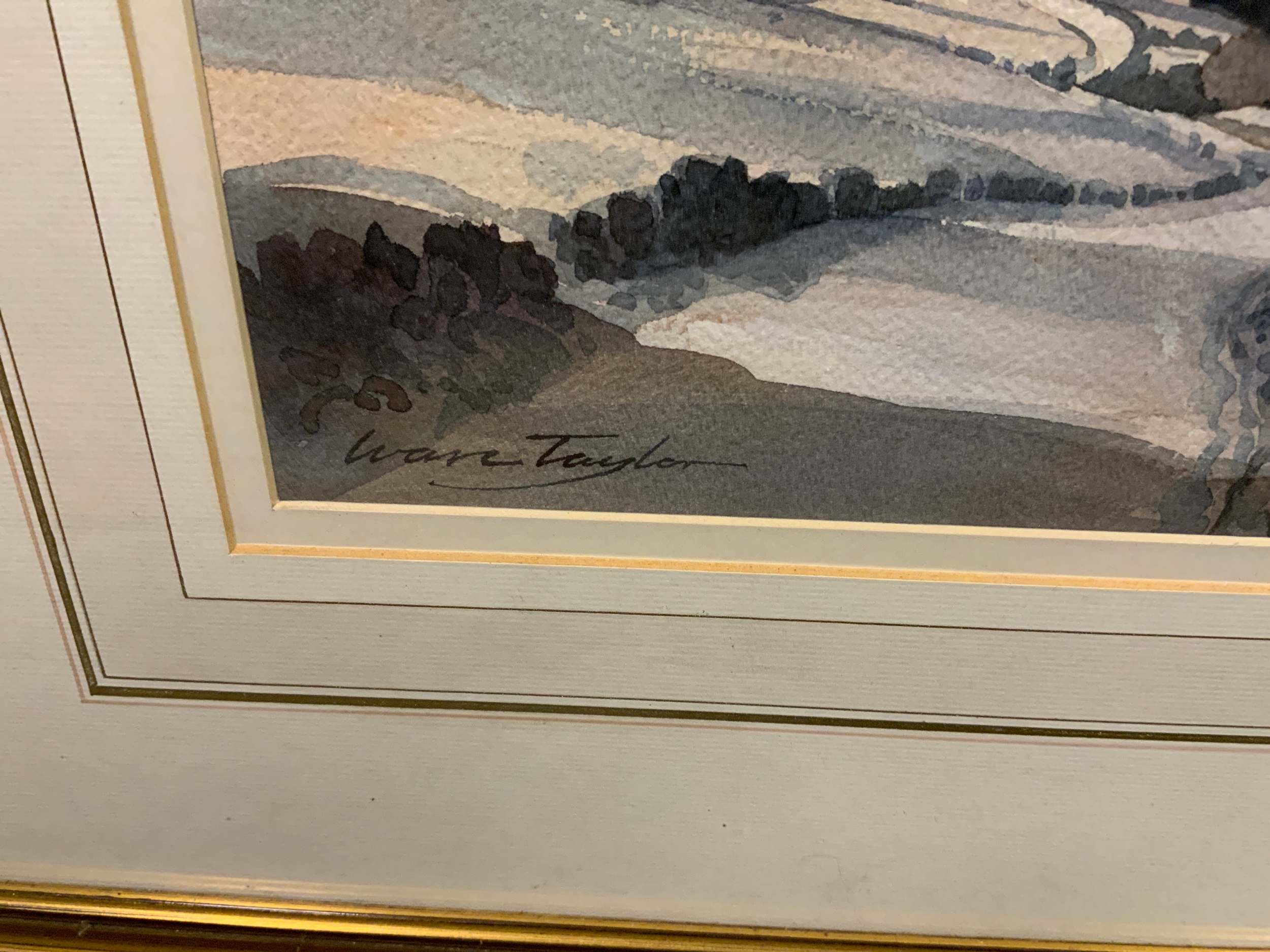 Ivan Taylor - Watercolour depicting Crummock Water Lake District - Image 2 of 2