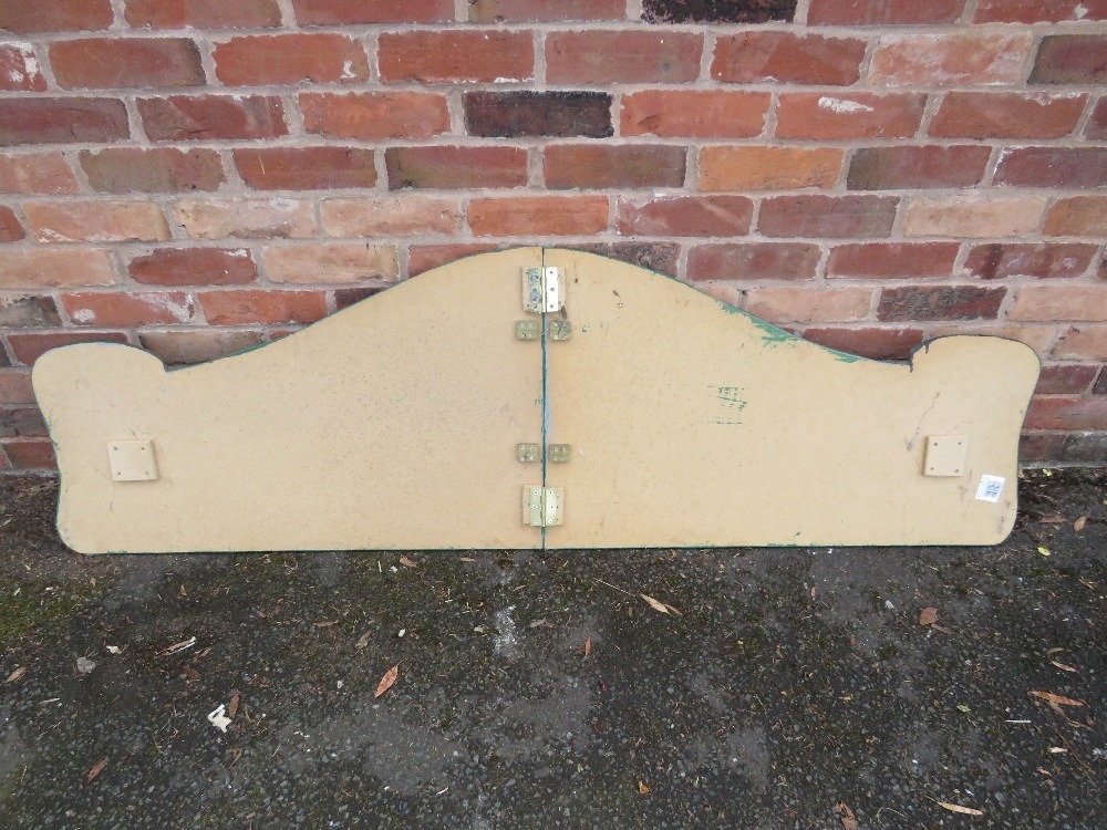 A MODERN FOLDING PAINTED WOOD FAIRGROUND SIGN, inscribed 'Traditional, Horseshoes and Sixpences', - Image 6 of 7