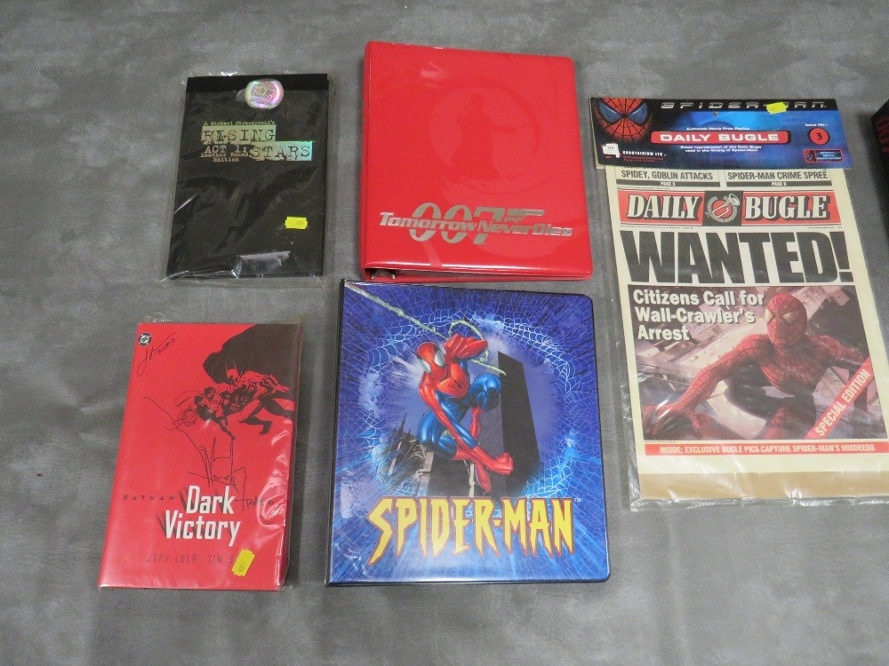 A DC COMICS LIMITED EDITION 'DARK VICTORY' BATMAN GRAPHIC NOVEL, signed by Jeph Loeb and remarked by - Image 2 of 7