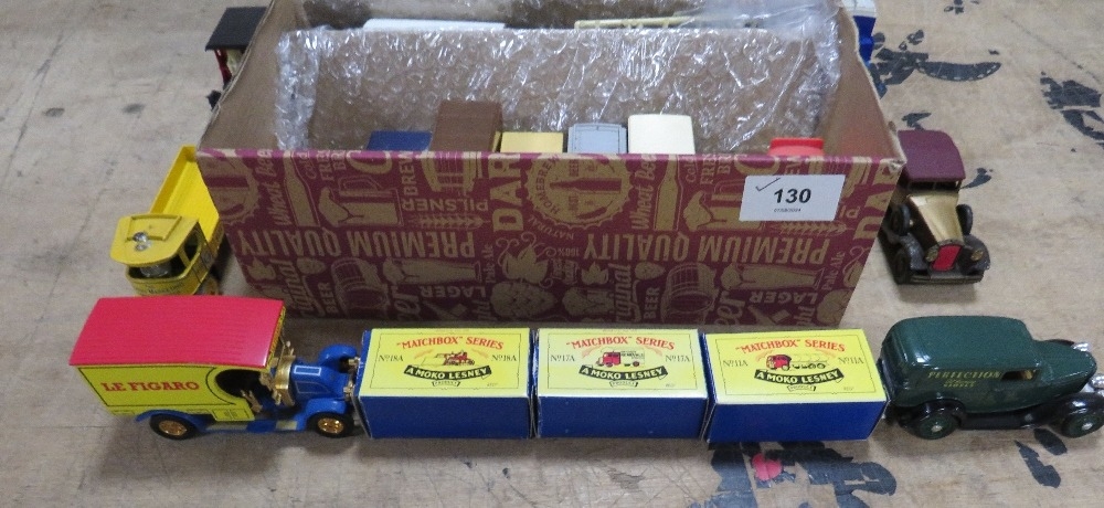 A SMALL TRAY OF UNBOXED DIE CAST, mainly Lledo / Days Gone, together with three box Matchbox - Image 2 of 3
