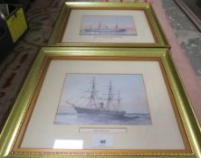 A tray of framed and glazed pictures and prints (tray not included)