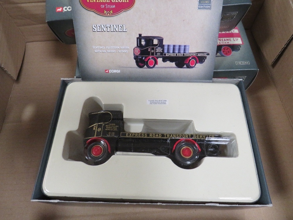 Three boxed Vintage Glory of Steam limited edition 1:50 scale Sentinel Wagons all with certificates - Image 3 of 3