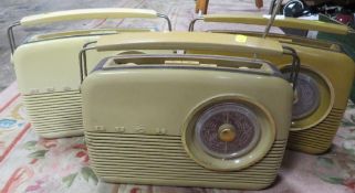 Three vintage Bush radios