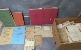 A LARGE BOX OF OFFICIAL RAILWAY PAPERWORK, to include rulebooks, regulations, notices etc