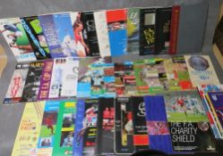A COLLECTION OF FOOTBALL PROGRAMMES, to include FA Cup Final programmes from 1986, 1987, 1988, 1989,