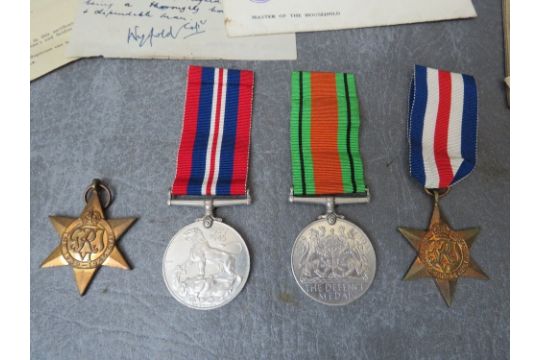 WW2 MEDALS AND PAPERWORK TO GDSM R.A. LAMBLEY GRENADIER GUARDS - Image 2 of 5