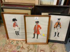 A quantity of assorted prints mainly military portrait examples etc…