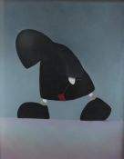 MACKENZIE THORPE (1956). ' DON'T HURT MY HEART', original pastel, signed lower right, framed and