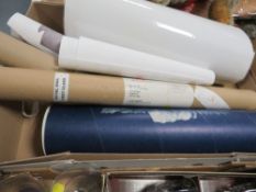 A tray of local maps etc