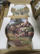 Two trays of Bradex plates